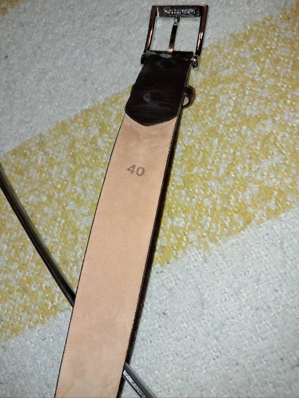 W. Kleinburg brand Mens size 40 genuine leather belt